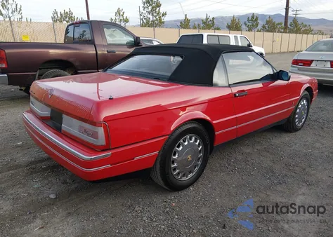 1993 Cadillac Allante from USA, damaged, VIN 1G6VS3395PU127134